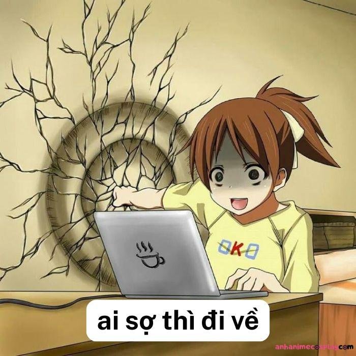 ai sợ thì đi về meme anime